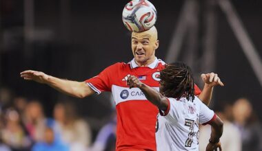 Toronto FC’s winless skid reaches eight games with 2-1 defeat to Fire
