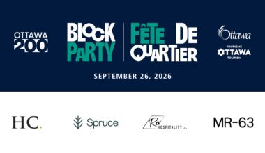 HUMANCONTACT selected to produce the Ottawa 200 Block Party with Rev Hospitality Co., Spruce Creative, and MR-63