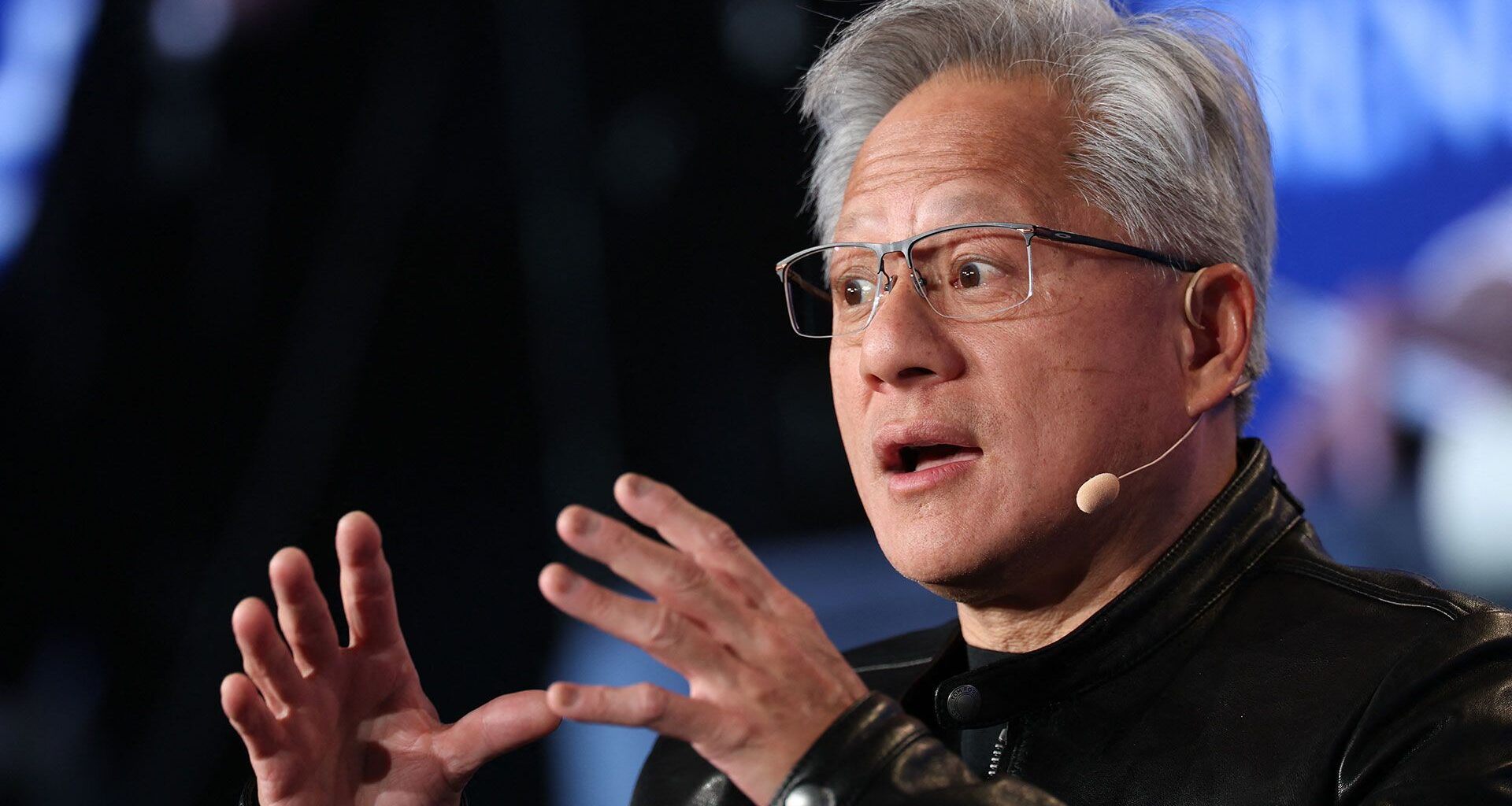 Jensen Huang urging something