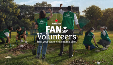 Heineken turns soccer fans into volunteers