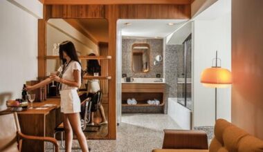 Ben-Gurion’s workers’ house becomes a trendy ‘Mad Men’-style hotel