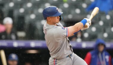Josh Jung hits tiebreaking single in 9th inning as Rangers rally for 5-4 win over Rockies