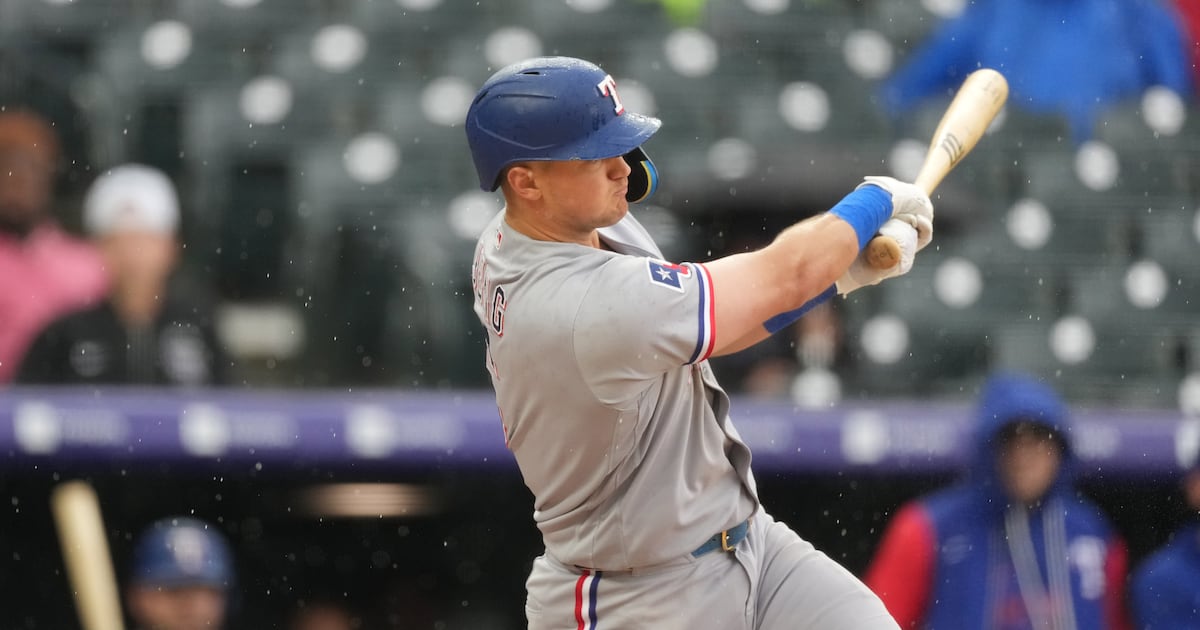 Josh Jung hits tiebreaking single in 9th inning as Rangers rally for 5-4 win over Rockies