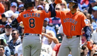 Christian Walker homers twice as Houston Astros send Chicago Cubs to seventh straight loss