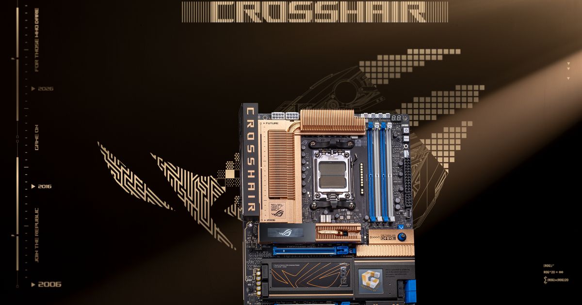 ASUS Republic of Gamers Unveils ROG Crosshair 2006 Motherboard to Mark 20 Years of ROG | ASUS Pressroom