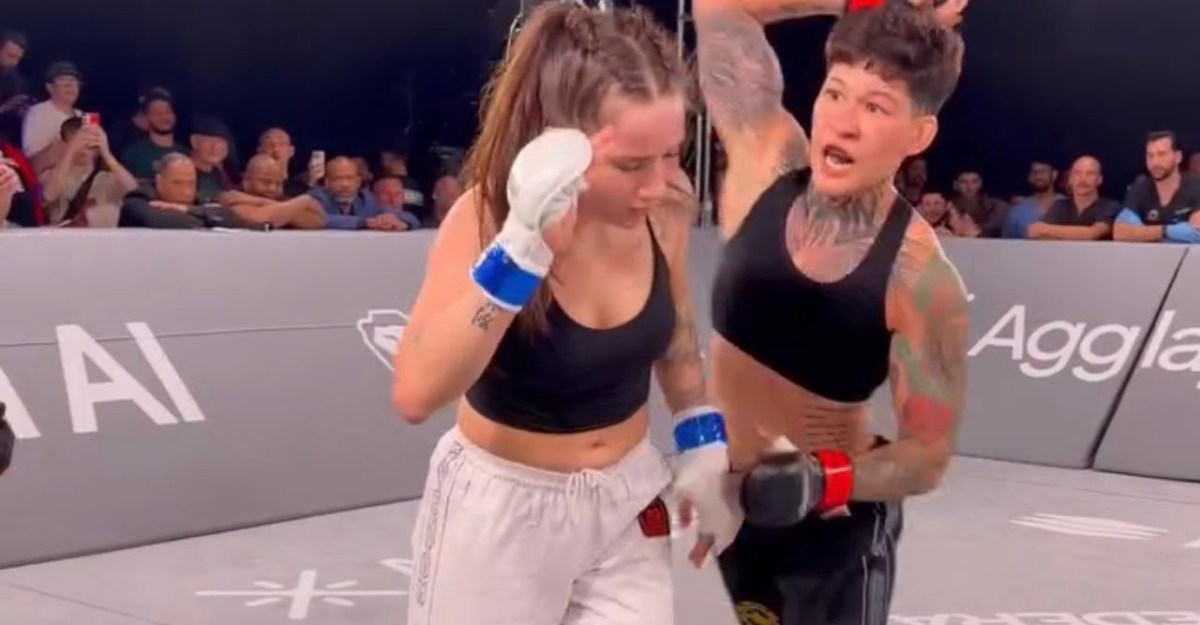 Highlights: Larissa Pacheco scores brutal KO at KC 61