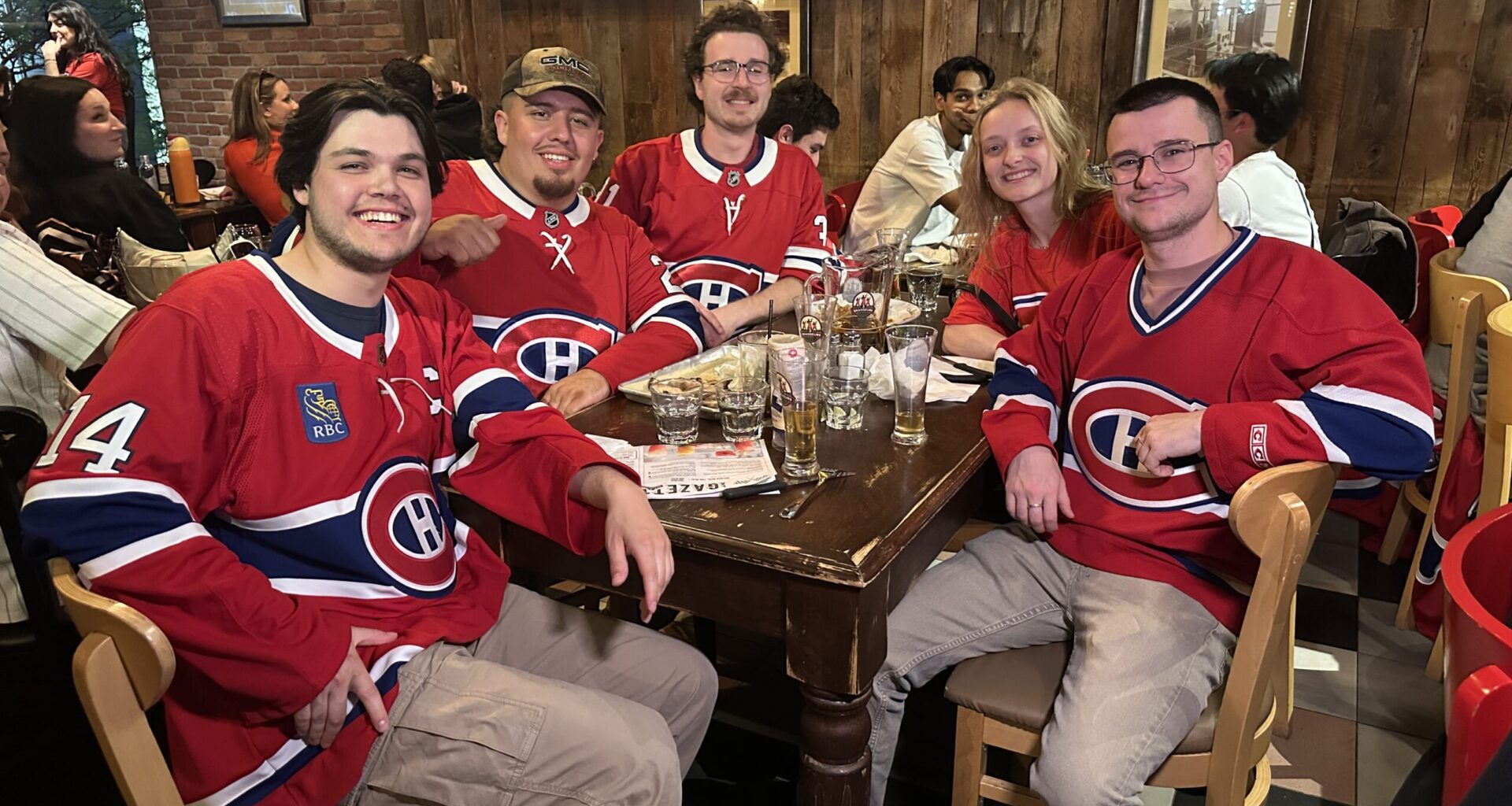 IN PHOTOS: Canadiens fans fill downtown Montreal for Game 2 against Hurricanes