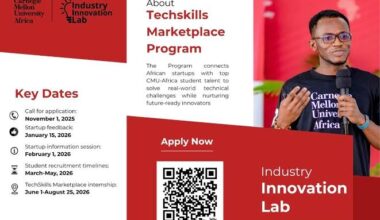 Call for Applications: CMU-Africa Business Incubation Program 2026 ($50,000