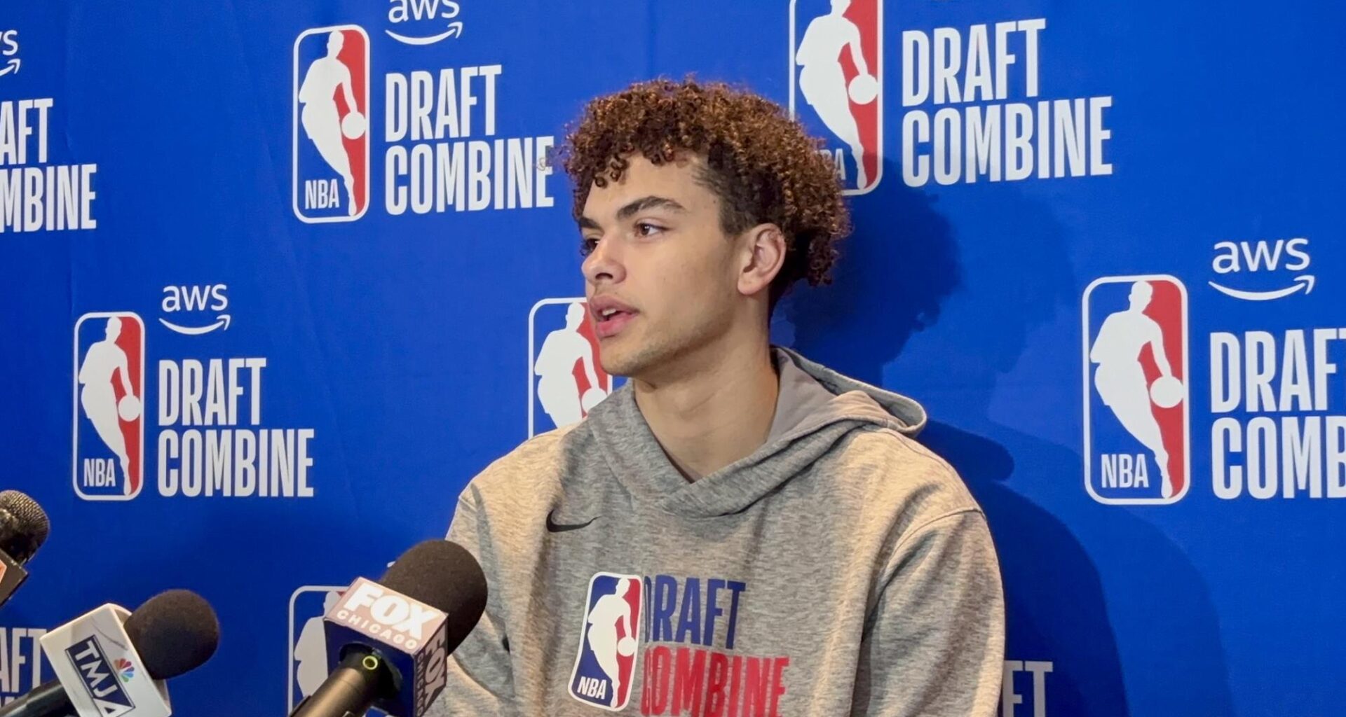 Keaton Wagler reflects on Illinois career at NBA Draft Combine