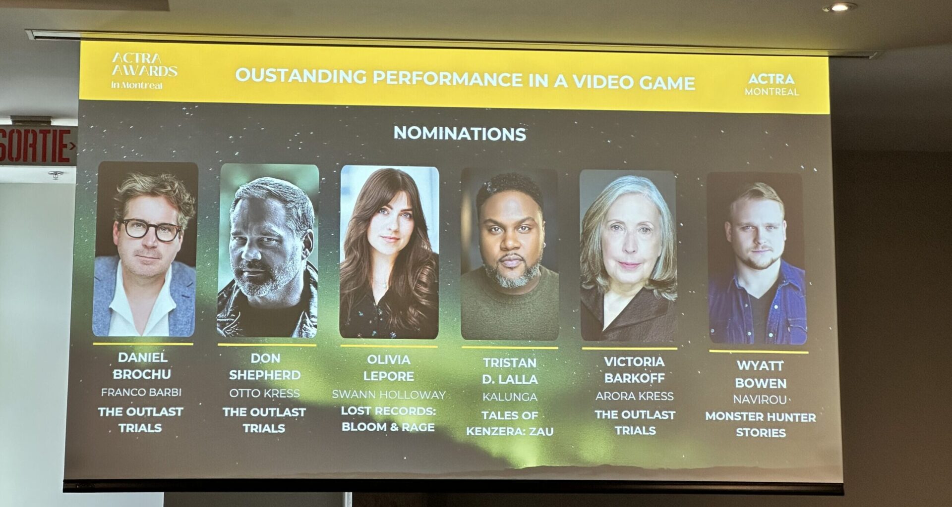 Montrealers gather in Old Port for 15th ACTRA Award nominations