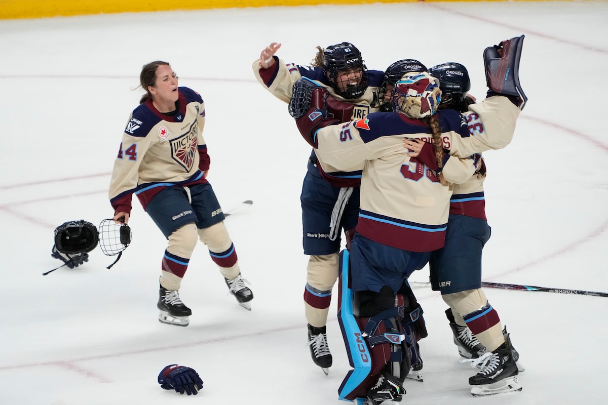 Montreal Victoire win their first PWHL title, beating Ottawa 4-0 in Game 4