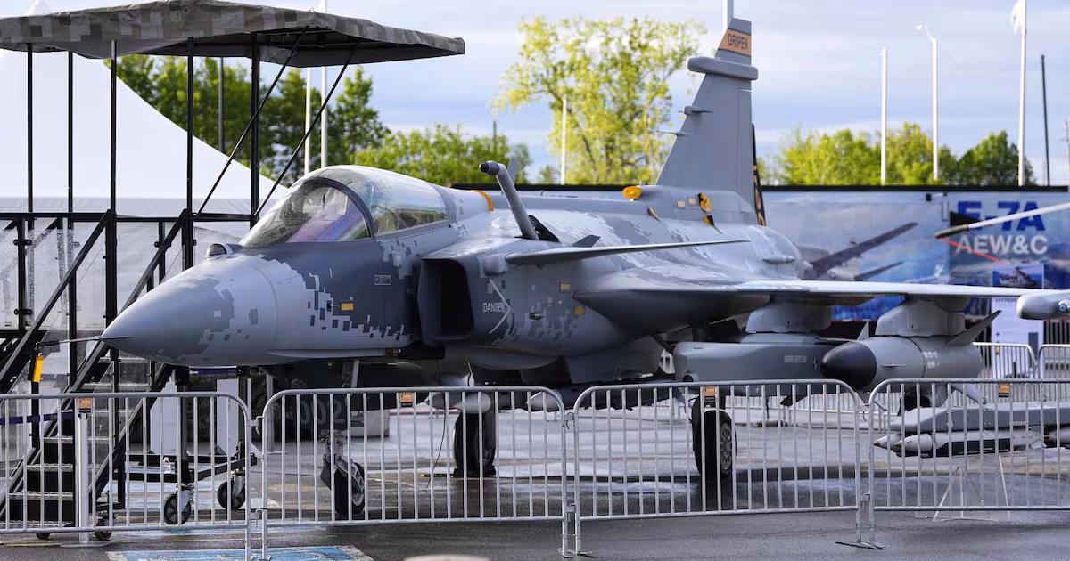 Gripens bound for Ukraine could be built in Canada: Saab - CTV News