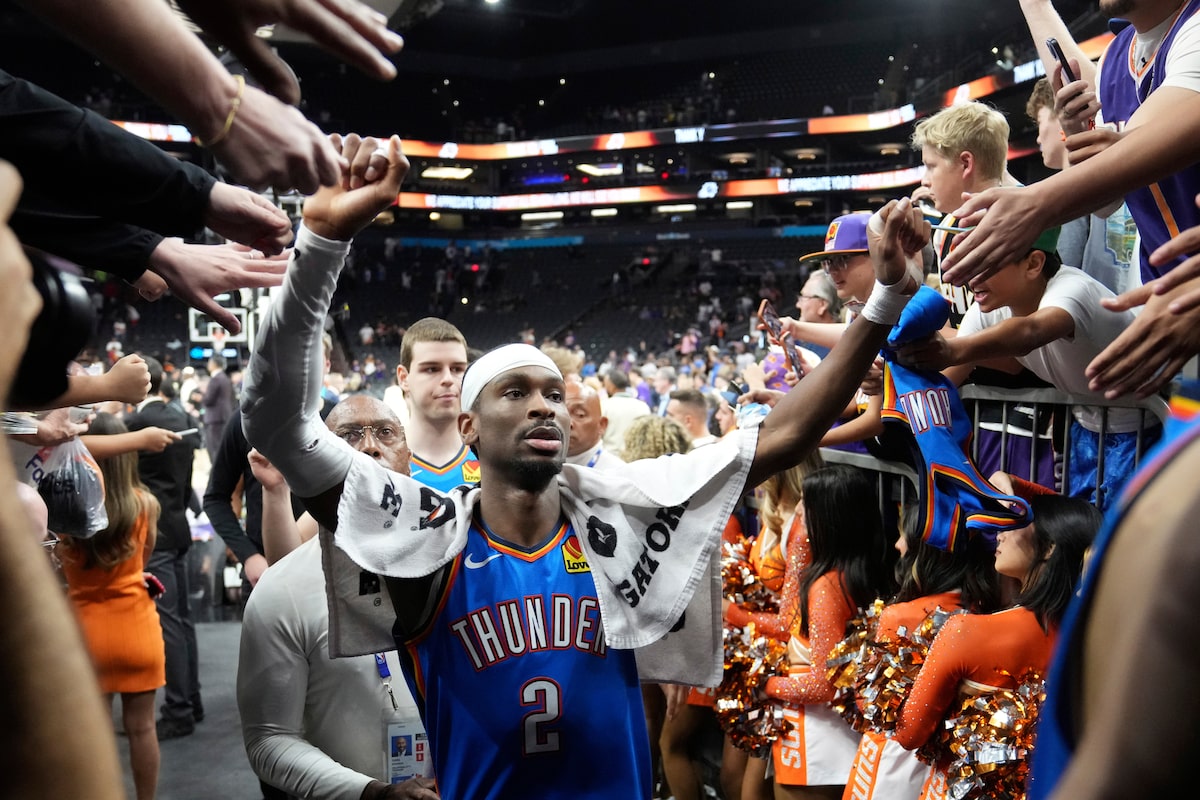 Canada’s Shai Gilgeous-Alexander becomes the 14th player to win back-to-back NBA MVPs