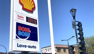 Montreal-area drivers see gas prices fall nearly 10 cents per litre Friday