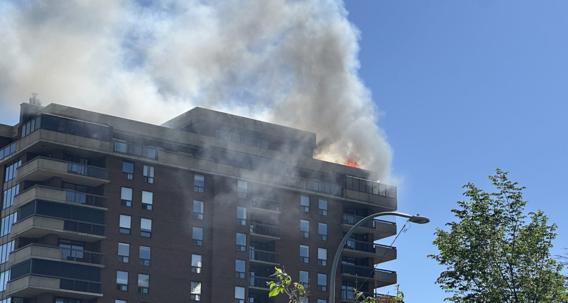 Emergency crews respond to fire at Beltline apartment