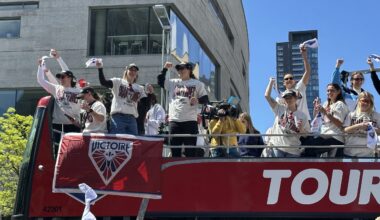 IN PHOTOS: Montréal Victoire celebrate historic Walter Cup win with downtown parade