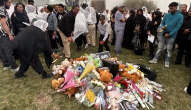 Hundreds gather at Calgary vigil for two children found dead
