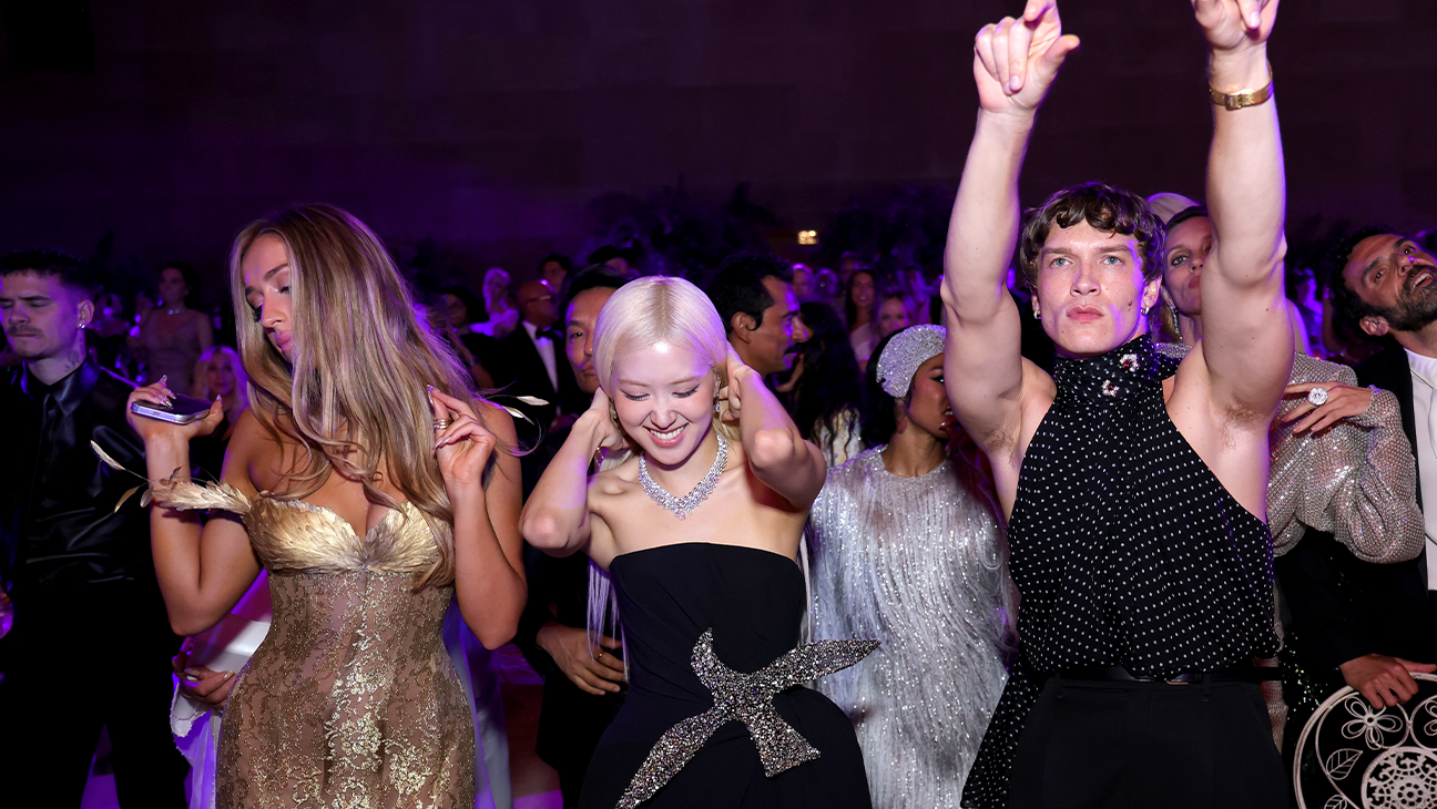 Tate McRae, Rosé, Teyana Taylor and Connor Storrie inside the 2026 Met Gala.