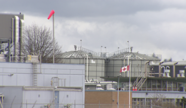 Striking Metro Vancouver workers walk out of wastewater facilities