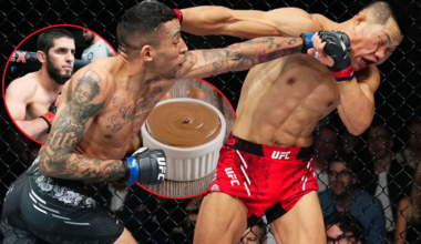 Islam Makhachev Congratulates 'Nutella Cake' Carlos Prates on TKO Win