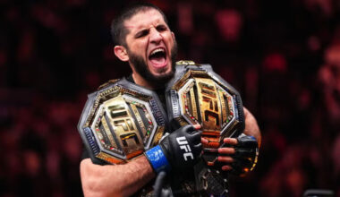 Islam Makhachev wins at UFC 322