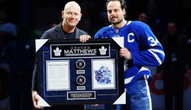 Maple Leafs’ stroke of lottery luck should hasten split with Auston Matthews