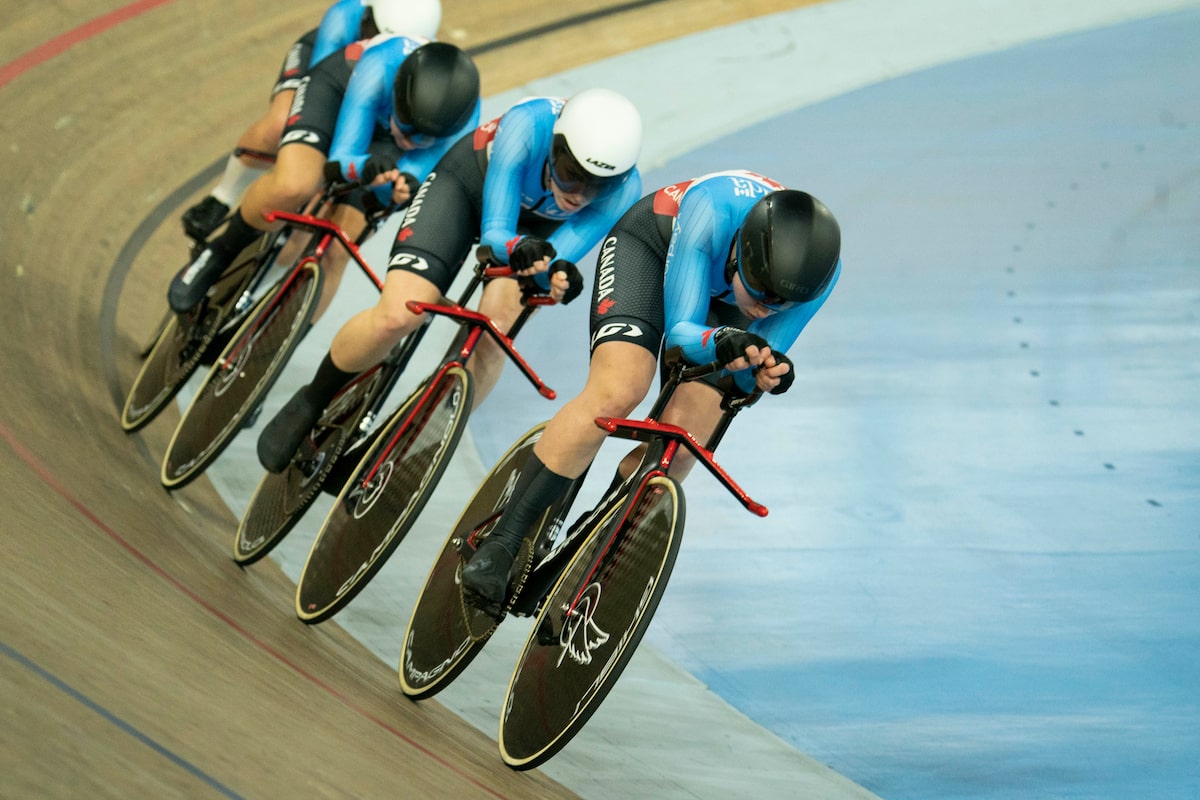 Five Canadian cyclists seeking arbitration after women’s team pursuit dropped: report