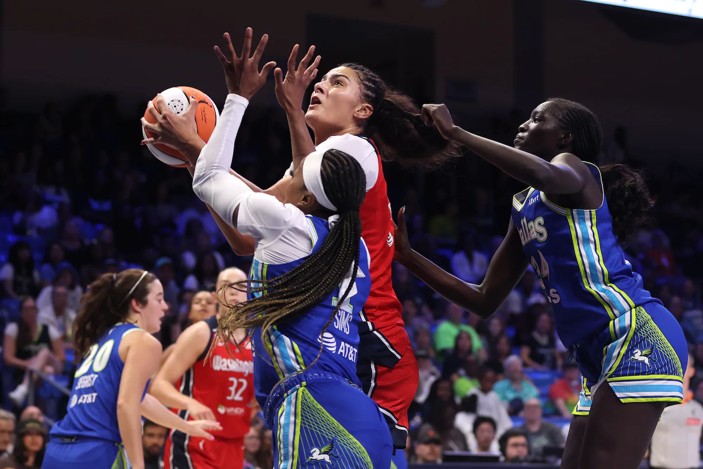 Mystics' Lauren Betts is still learning as a WNBA rookie