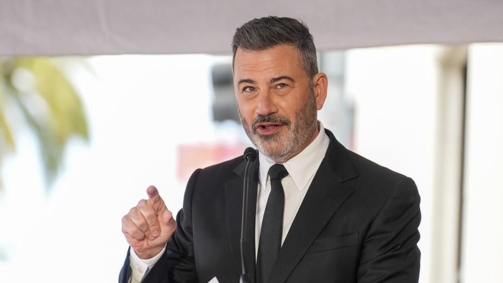Jimmy Kimmel Cries at Adam Carolla's at Walk of Fame Ceremony
