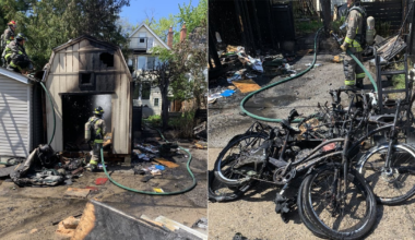 Toronto shed fire involved e-bikes, officials say