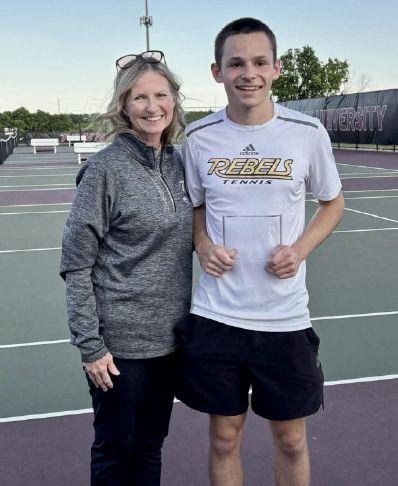 King wins regional tennis title