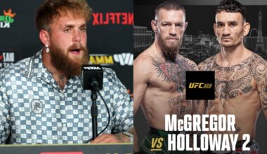 Jake Paul reacts to Conor McGregor's UFC 329 return announcement