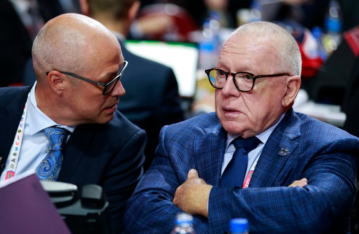 Jim Rutherford Vancouver Canucks