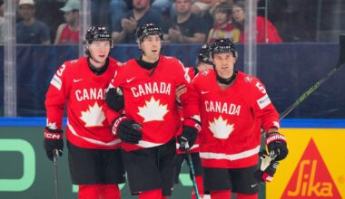 Edmonton Oilers GM confirms Evan Bouchard will miss remainder of men’s worlds for Team Canada