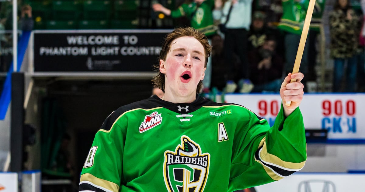 Daxon Rudolph showcasing leadership in Prince Albert with NHL Draft looming