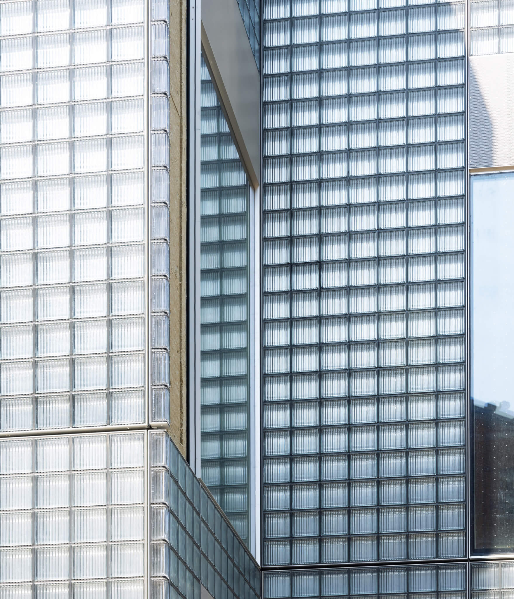glass-block facade at KING Toronto