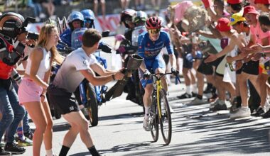 PILA - GRESSAN, ITALY - MAY 23: Stage winner Jonas Vingegaard of Denmark and Team Visma