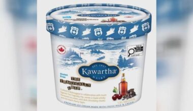Tragically Hip ice cream celebrates band’s Canadian roots