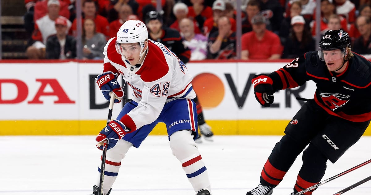 Montreal Canadiens’ Lane Hutson takes blame for second-straight OT loss to Carolina Hurricanes