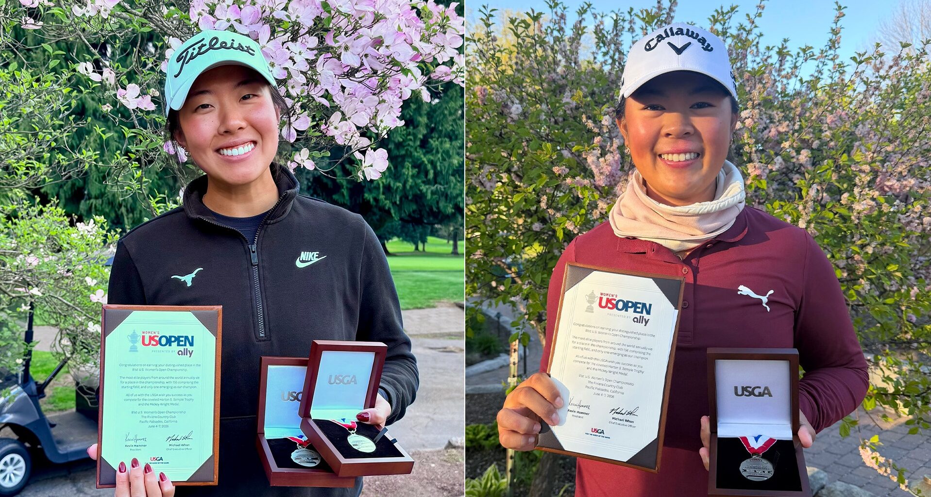 Lauren Kim and Anna Huang