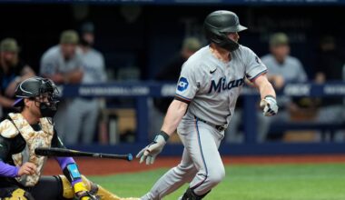 Canada's Liam Hicks helps Marlins end Rays' win streak
