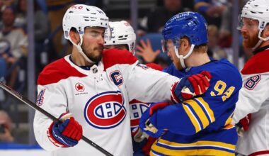 Montreal Canadiens leading Buffalo Sabres through two periods in decisive Game 7