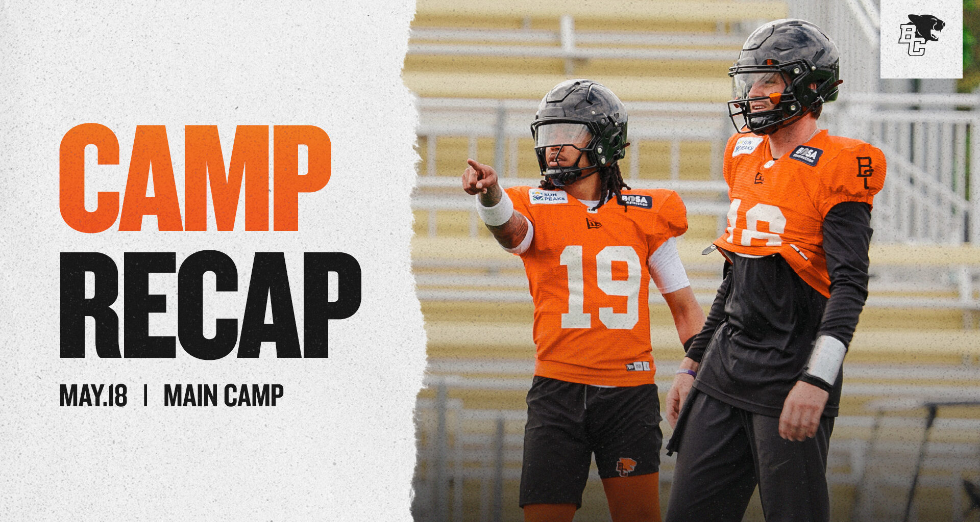 Training Camp Recap | Monday, May 18