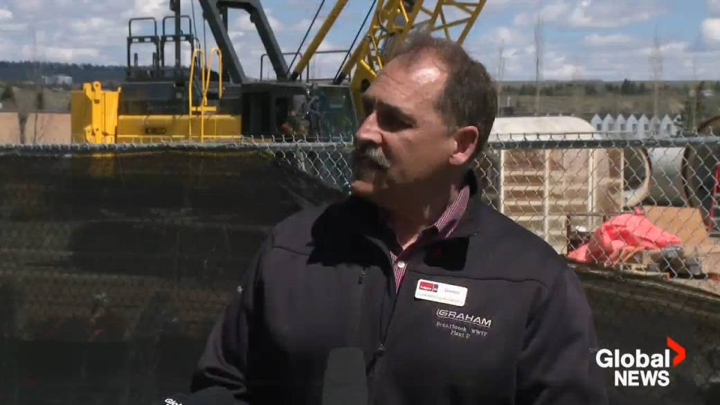 Click to play video: 'Phase 2 of Calgary’s Bearspaw feeder main construction underway'