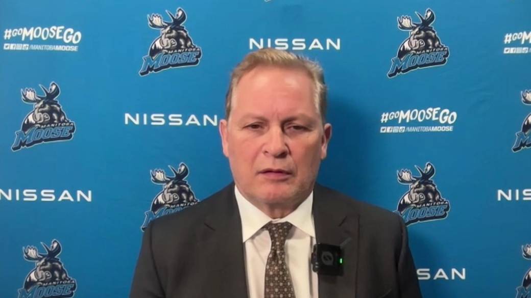 Click to play video: 'RAW: Manitoba Moose Mark Morrison Interview – May 8'