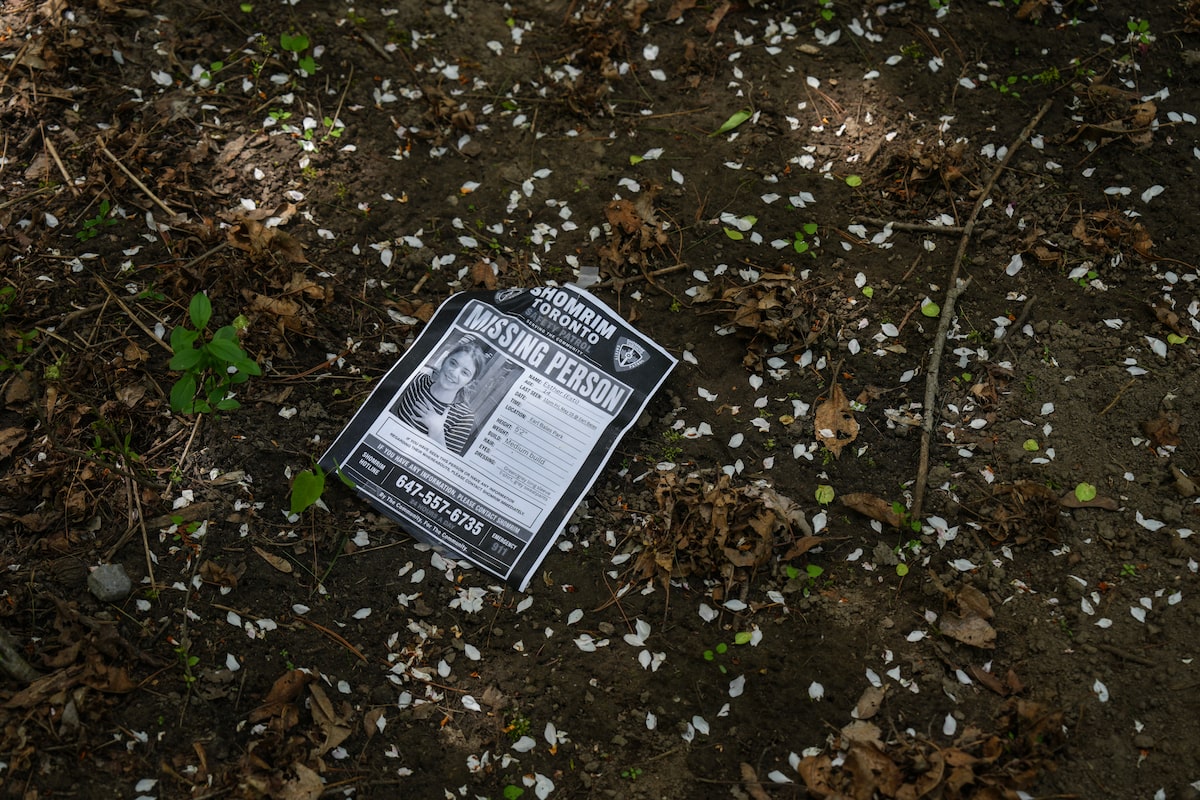 Tearing down a missing girl’s posters is grotesque