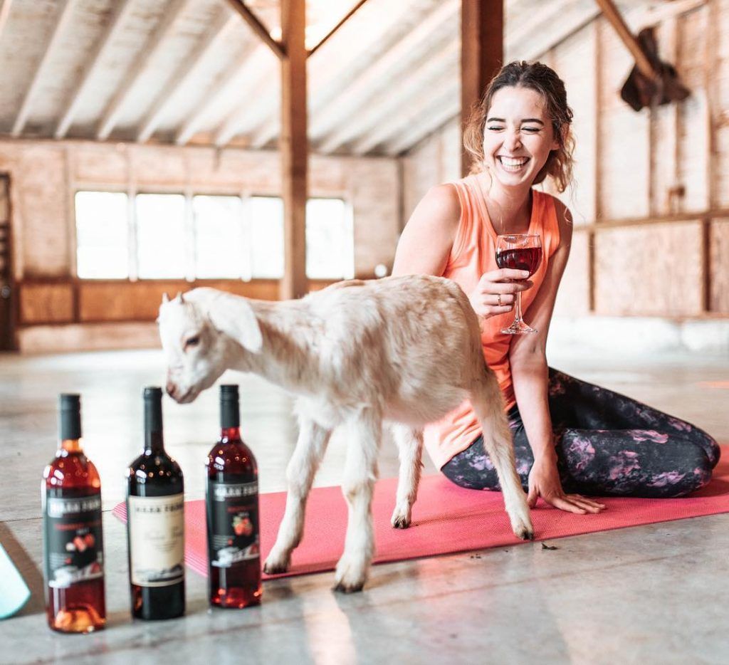 Goat Yoga
