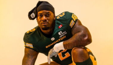 Malik Carney debuts with Edmonton Elks' starting defence in preseason finale