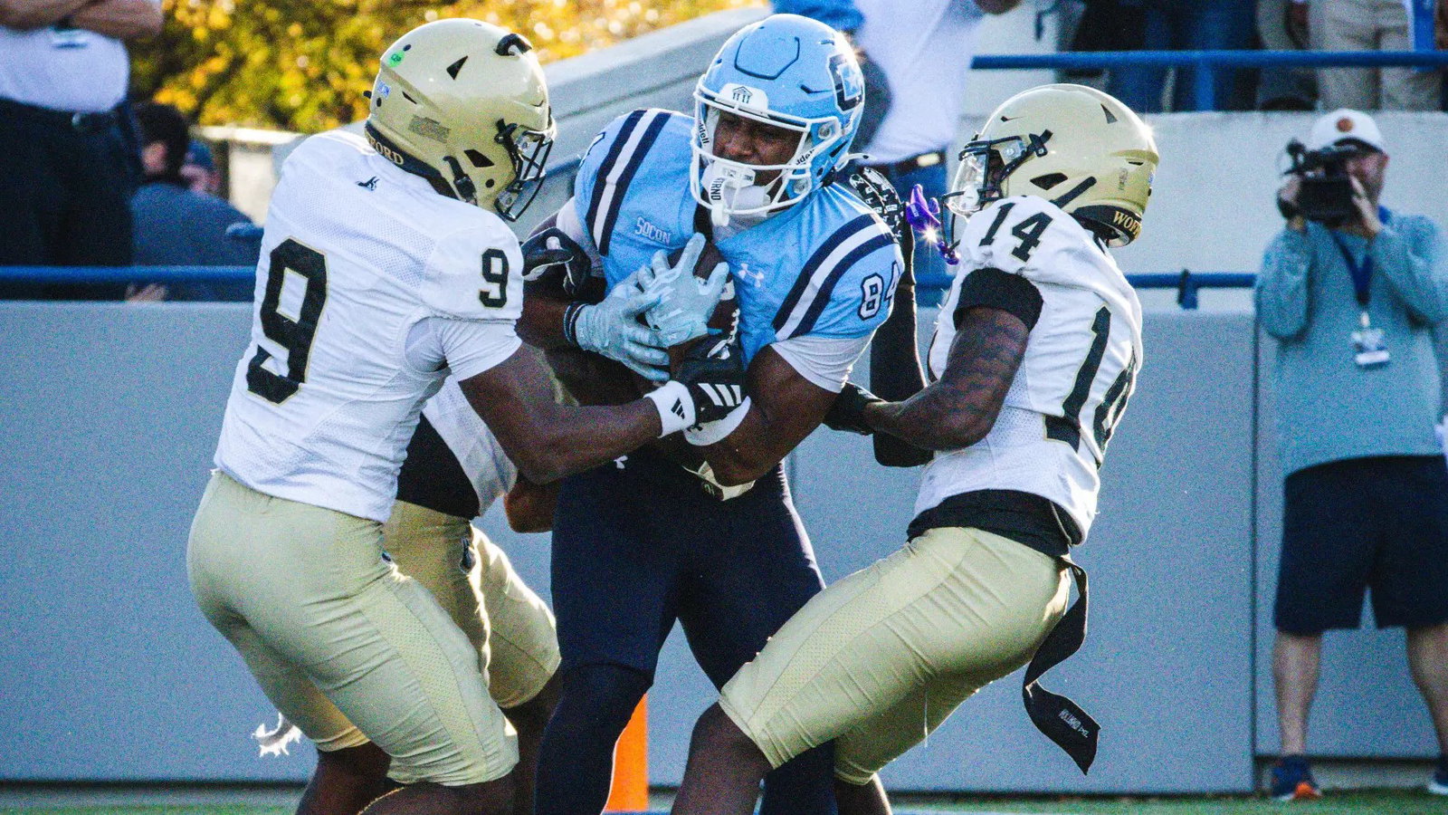 Winnipeg Blue Bombers sign The Citadel receiver Jihad Marks, release one