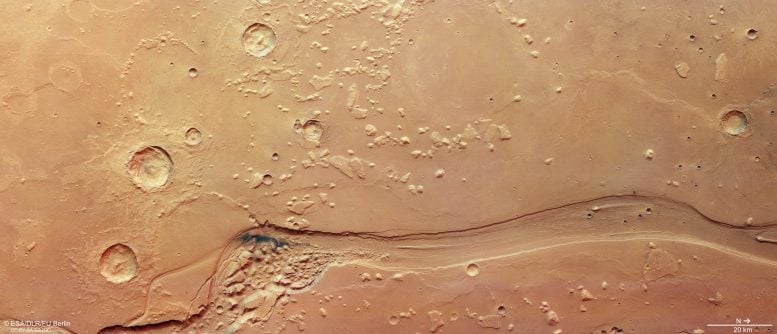 Mars Express Shalbatana Vallis